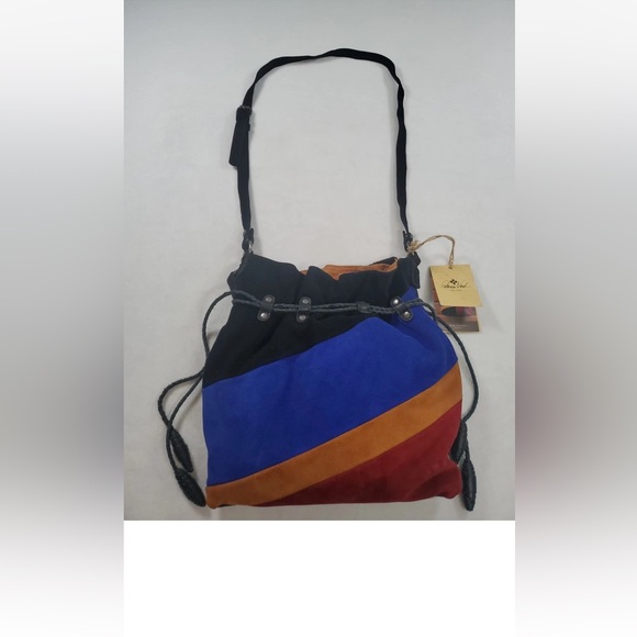 Patricia Nash Vibrant Suede Crossbody Bag Set - Picture 2 of 13